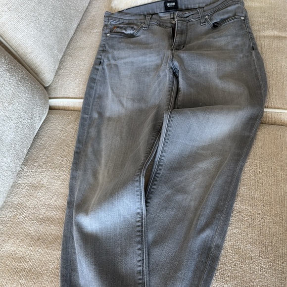 Hudson Nico Super Skinny Midrise Grey Jeans - Picture 8 of 8